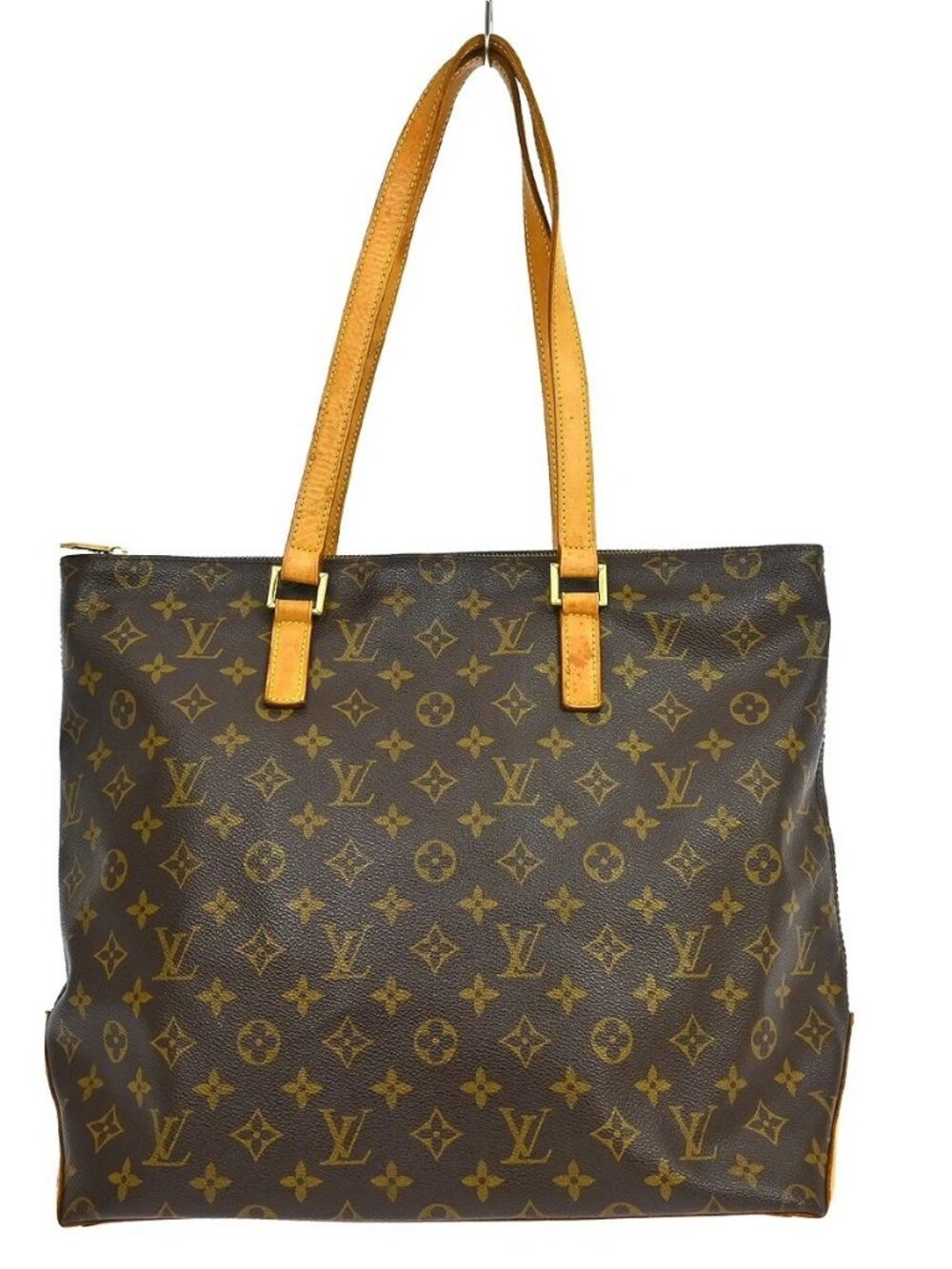 Best03 LOUIS VUITTON CABAS MEZZO HAND TOTE BAG MONOGRAM M51151 AR1010 RQ02761 - Picture 1 of 15